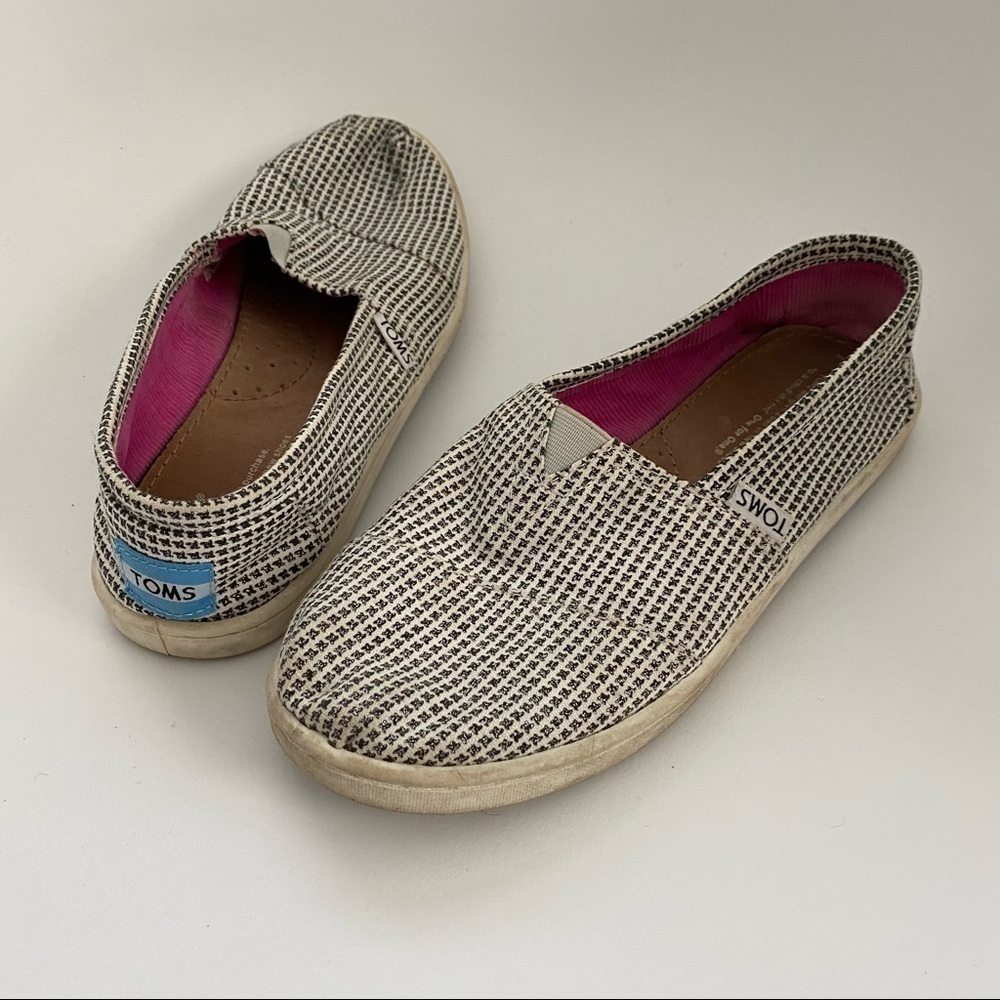 TOMS Glimmer Houndstooth Slip-On